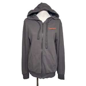 BottleRock Napa Valley 2025 Festival Hoodie Gray Zip Women M Green Day Official